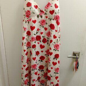 Hearts and Roses Woman's Dress